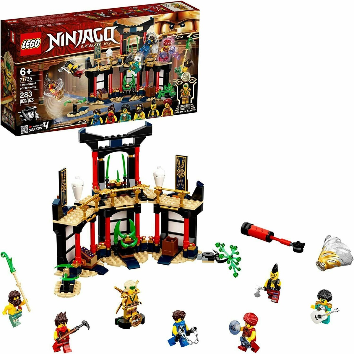 LEGO NINJAGO Legacy Tournament of Elements 71735 (283 Pieces