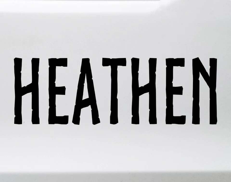 Calcomanía de vinilo pagana V2 | Nórdico vikingo bárbaro Valhalla Odin | Pegatina troquelada Foto 2 de 4