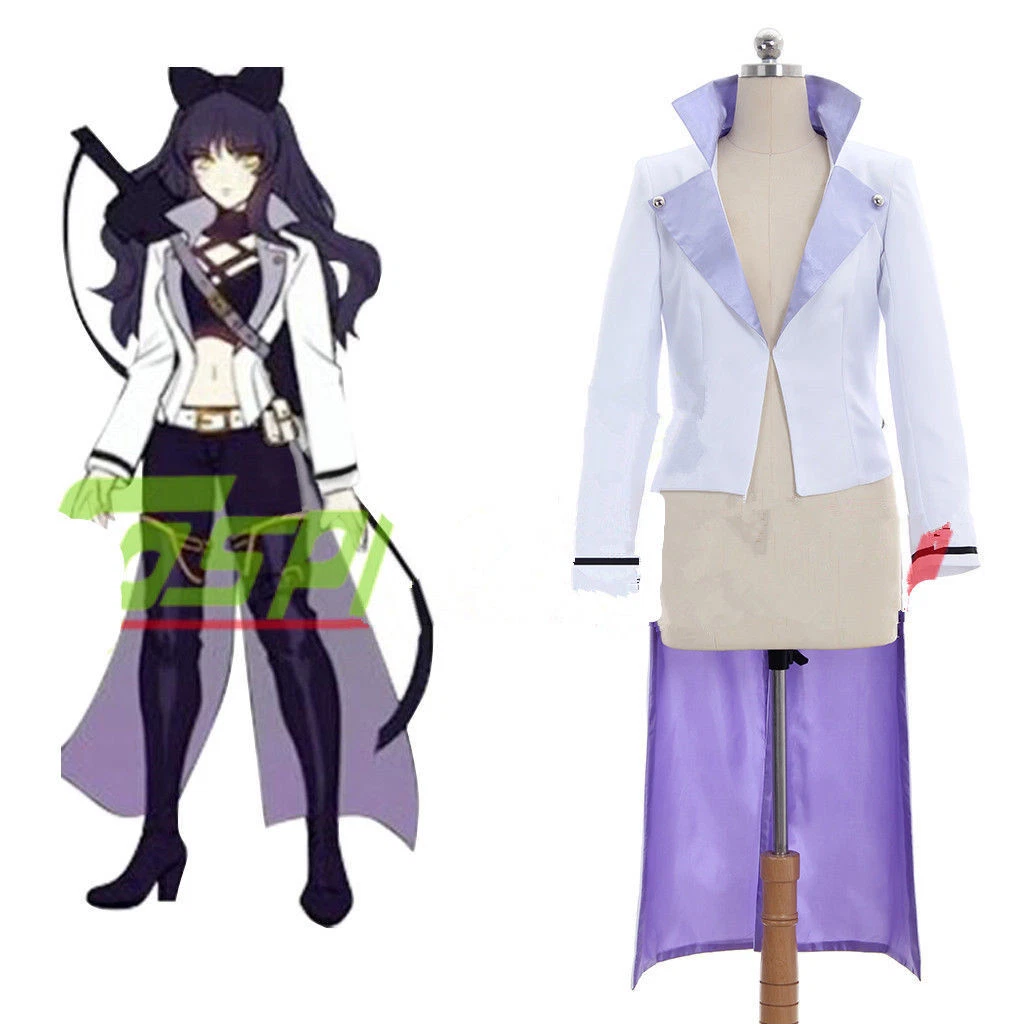 Hot! RWBY Volume 4 Blake Belladonna Cosplay Costume coat only custom made  FF.155 | eBay