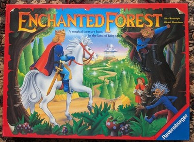 Ravensburger Zauberwald Brettspiel 1994 Vintage 100% vollständig EUC