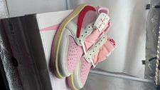 Jordan Travis Scott Jordan 1 Retro Low OG SP Sail Pink Men s US 11 IQ7604-101