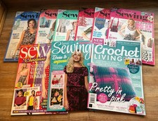 9 Sewing / Crochet Magazines
