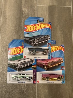 Hot Wheels ** '59 CHEVY  IMPALA ** Lot of 3