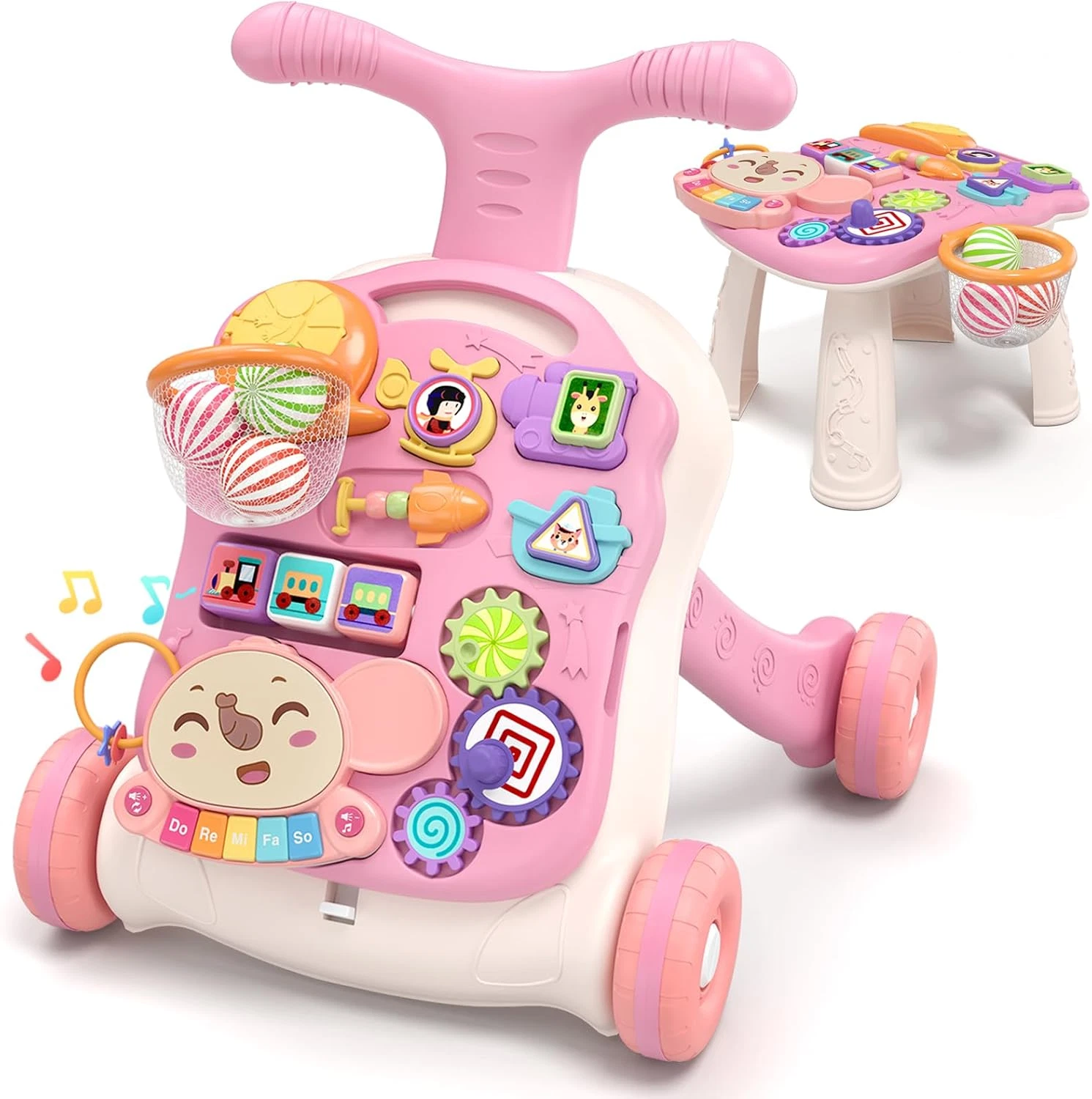 3 in 1 Baby Walker and Activity Center for Girl, Learning to Walk, Sit to Stand,
Opens in a new wind