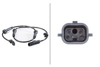 Hella Sensor, Raddrehzahl Links, Rechts, Vorderachse FüR Renault