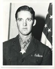 Vintage Signed Photo Autograph Richard E Bush Medal of Honor WWII USMC