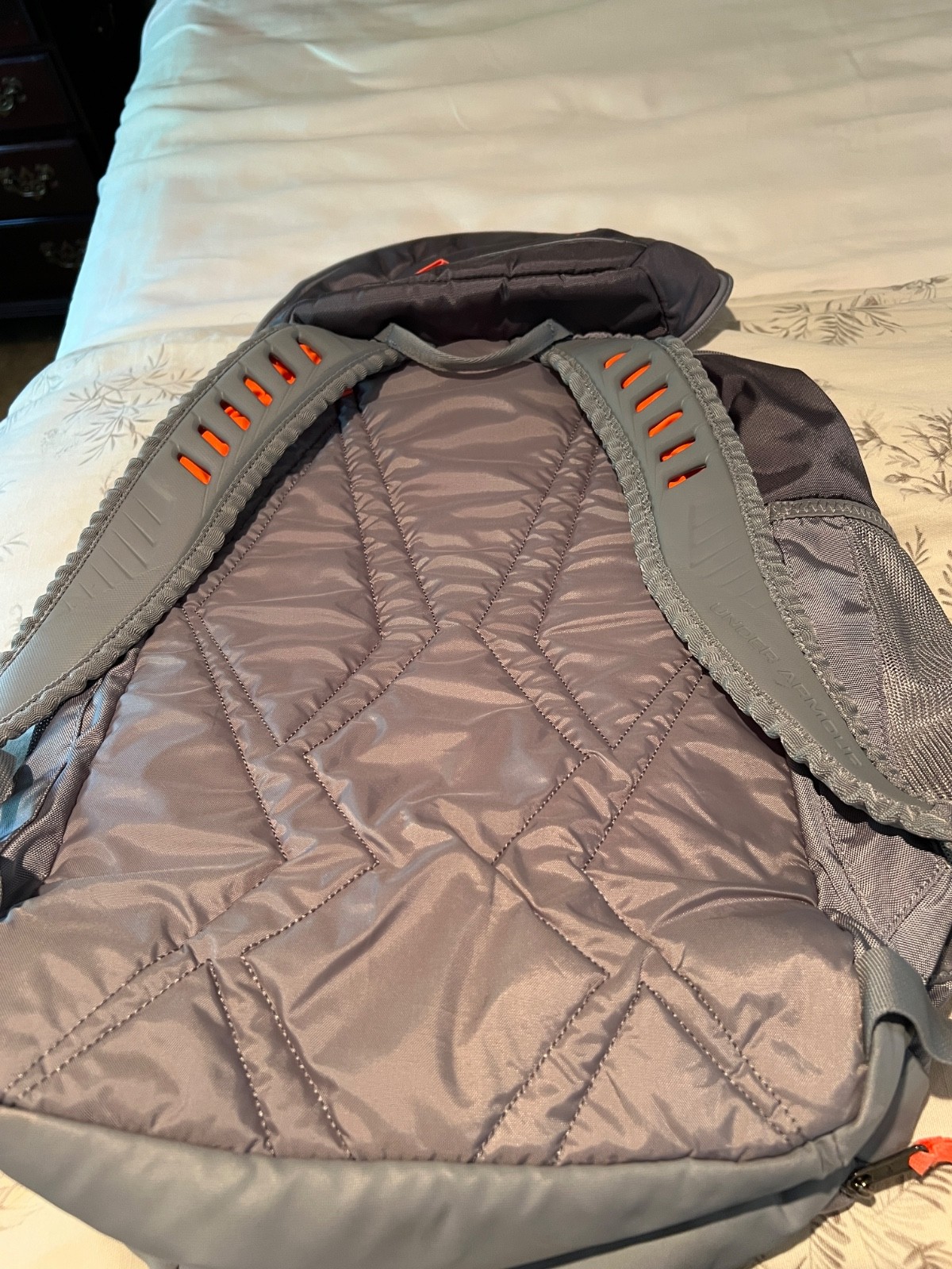 Under Armour Backpack Gray/Orange - image 3