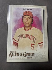 2020 Topps Allen & Ginter's - Johnny Bench #72 Reds MLB