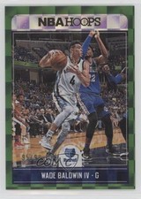 2017-18 Panini NBA Hoops Green 95/99 Wade Baldwin IV #54 fm0