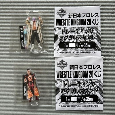 Shingo Takagi ELP Japan Pro Wrestling Acrylic Stand Unused Japan