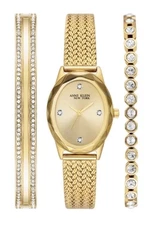 Anne Klein New York Ladies Gold Bracelet And Watch Set New With Tags