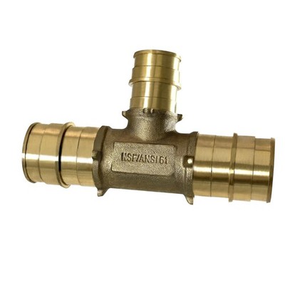 1 PCS PEX A 1 x 1 x 3/4 Inch PEX A Tee 201-1-8=1XX Expansion Fitting