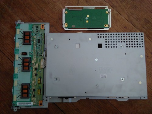 Boards from Samsung 2493HM Monitor, all worked on removal: power, Tcon, inverter - Picture 2 of 9