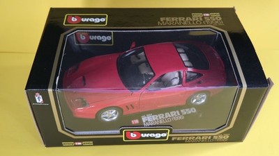 FERRARI 550 Maranello, rot , 3064, Bburago  1/18 neu