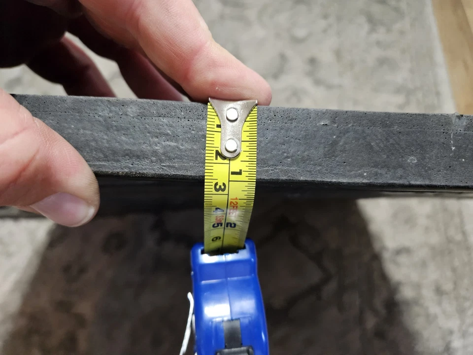 Rare Sexy Lady Legs Concrete Stamp Mat 24" x 24" Rubber Polyurethane Strip  - Image 4 of 4