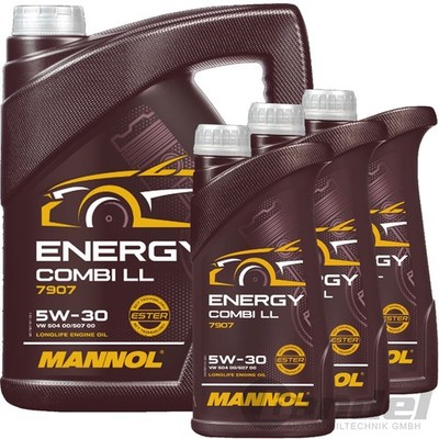 5L+3L=8L MANNOL ENERGY COMBI LL SAE 5W-30 ÖL passend für BMW LL-04 MB 229.51