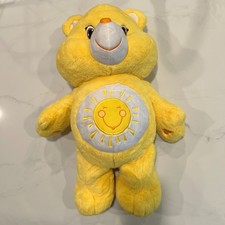 Care Bears Yellow Sunshine Bear Stuffed Animal Plush 18" Big Plushy Toy 2015