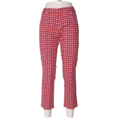Weekend MaxMara, Hose, Größe: 38, Rot/Lila/Weiß, Baumwolle/Elasthan, Print #eC9