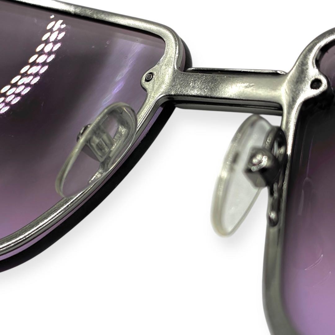 GUCCI Aviator Sunglasses with Logo Engraving Metal Frame thumbnail 6