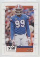 2019 Score Rookies Jachai Polite #372 2t8