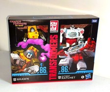 Transformers The Movie Studio Series Brawn & Autobot Ratchet 2-Pack NEW