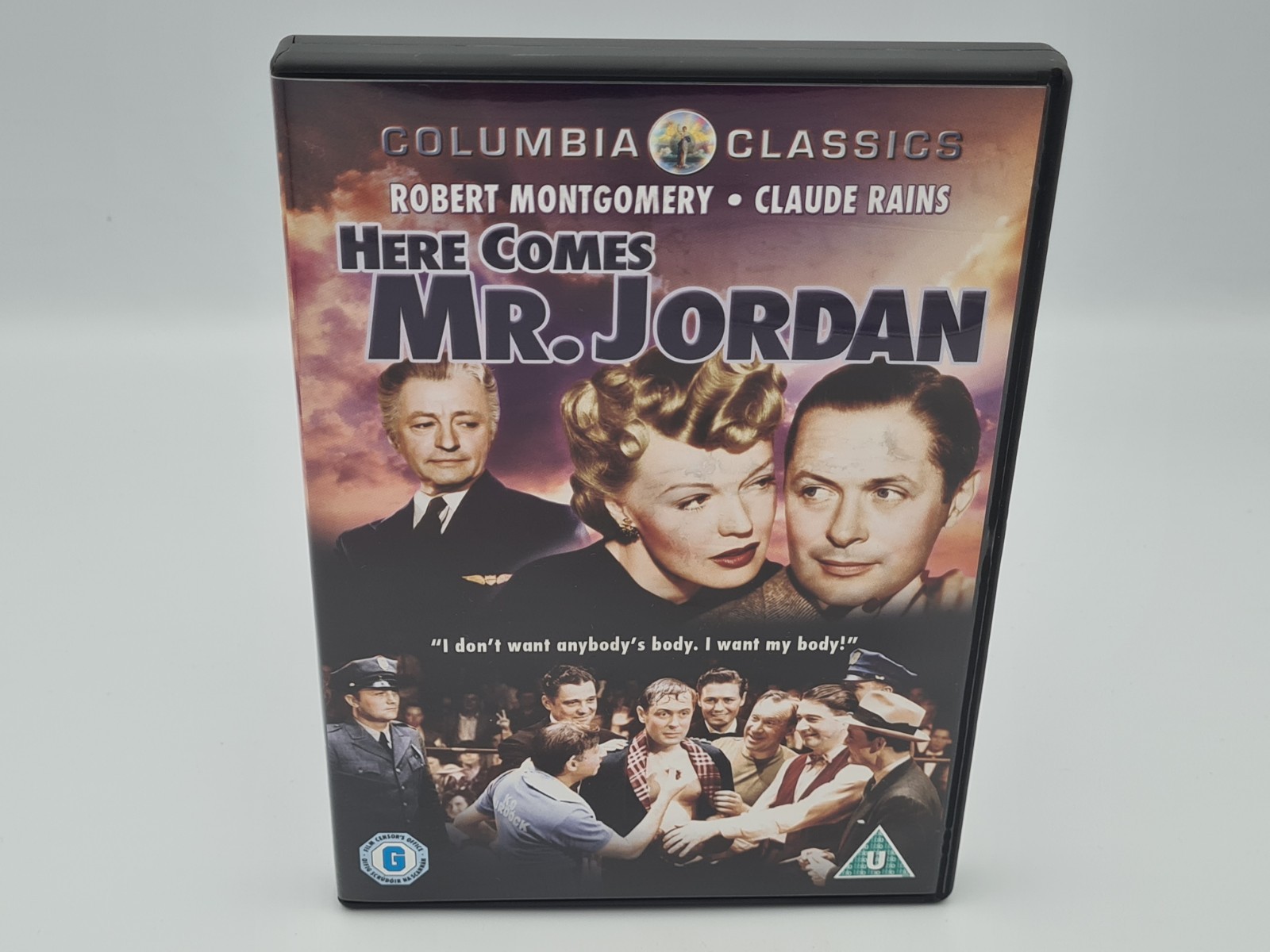 Here Comes Mr. Jordan Dvd Robert Montgomery Claude Rains 1941