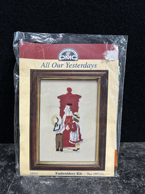 Brandneu versiegelt DMC All Our Yesterdays K635 Sonderposten Stickpackung Ref GC6