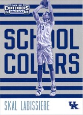 2016-17 Panini Contenders Draft Picks School Colors #10 Skal Labissiere - BSK