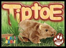 1999 Beanie Babies 2nd Edition Series 4 Tiptoe the Mouse  #147