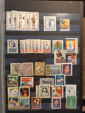 40 Timbres Vignettes Norvège