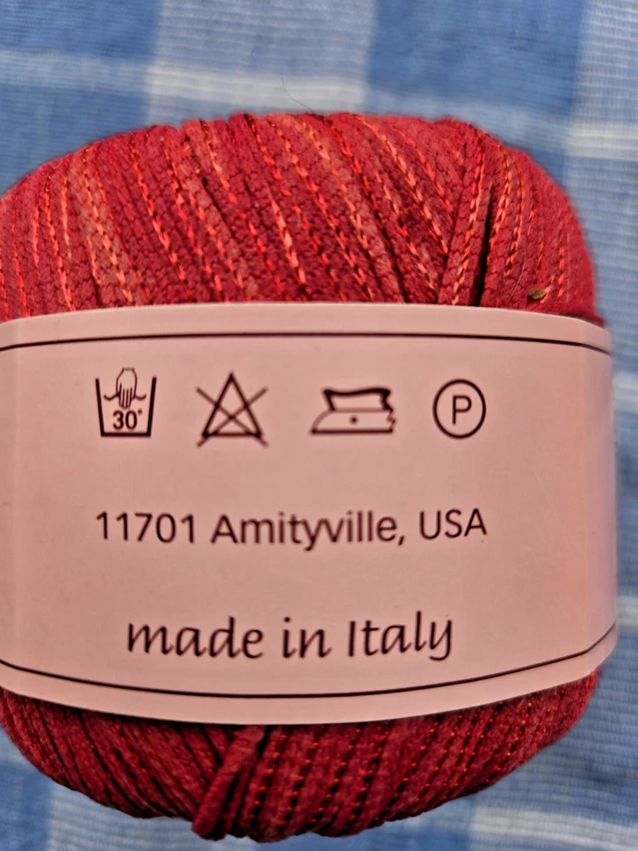 Lous1a Harding Fauve Yarn -  11 Red  - New - Discontinued - Image 4 of 4