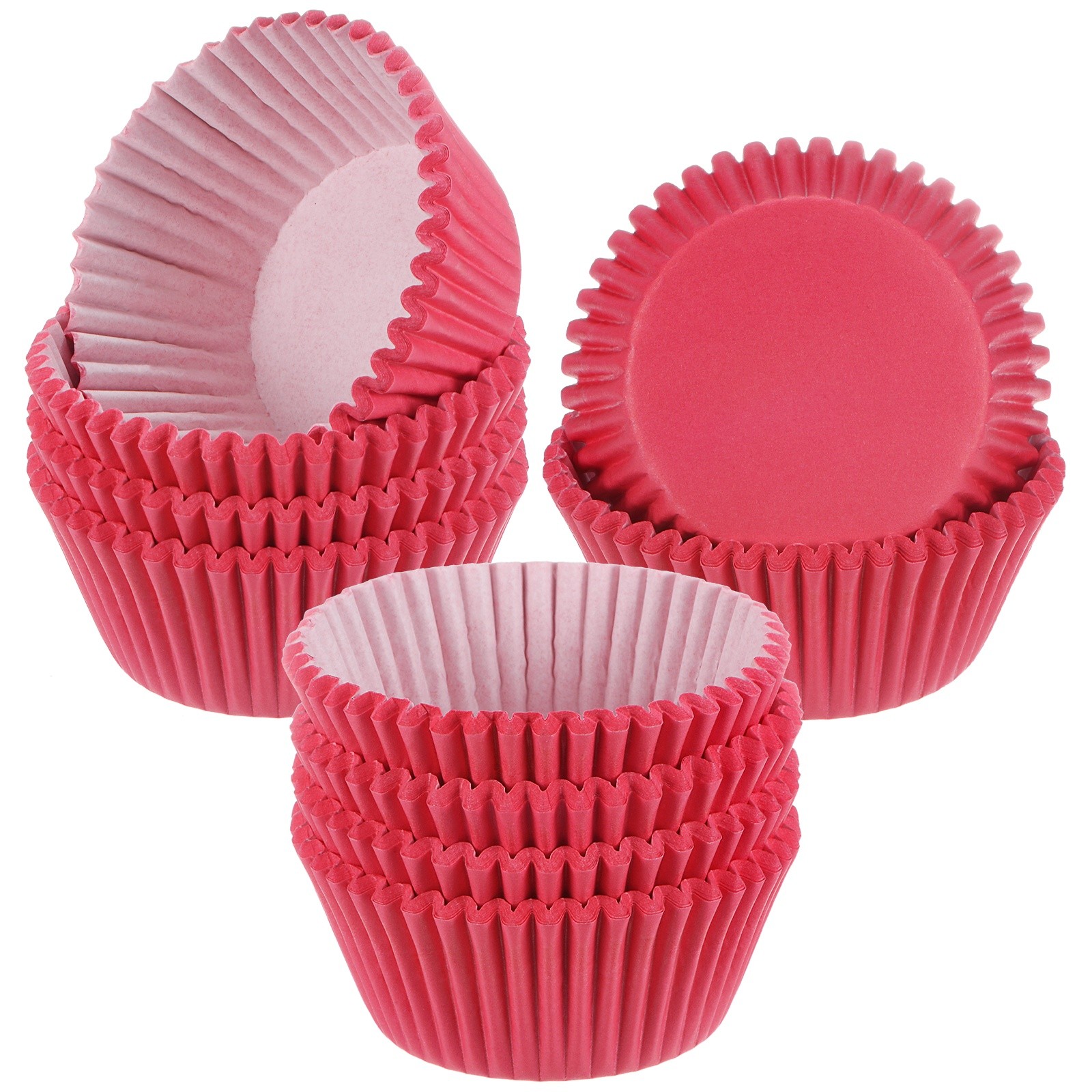 200-Pack Standard Cupcake Liners, Cupcake Wrappers for Wedding/Party[Red]-image