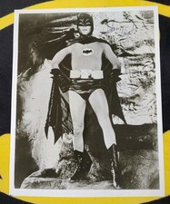 Classic Batman '66 Adam West 8x10 Autograph Photo JSA Coa