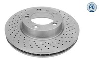 1X Meyle Bremsscheibe MEYLE-PD: Advanced Performance And Design. 483 521 0003/PD