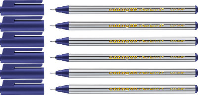 6x edding 89 Office Fineliner EF blau