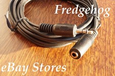 5 METRE HEADPHONE EXTENSION LEAD - 3.5mm PLUG TO 3.5mm SOCKET - IDEAL FOR TVs