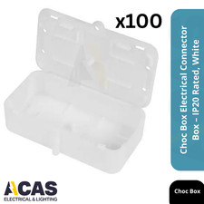 Electrical Junction Box IP20 Rated Connector Terminal Block Cable Wire