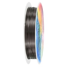 0.3 Mmx15m Jewelry Wire, 28 Gauge 49.2FT Craft Wire Copper Wire, Metallic Black