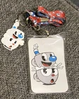 Cuphead Don't Deal with the Devil Exclusive Lanyard Loungefly 2018 Brand New