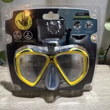 NEW Body Glove Dive mask w/Go Pro Camera Mount Passage Adult