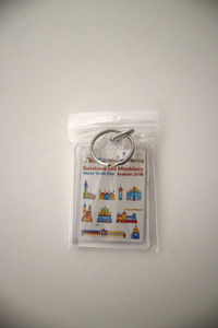 World Youth Day Krakow 2016 Catholic Keychain SDM Colorful Souvenir Poland