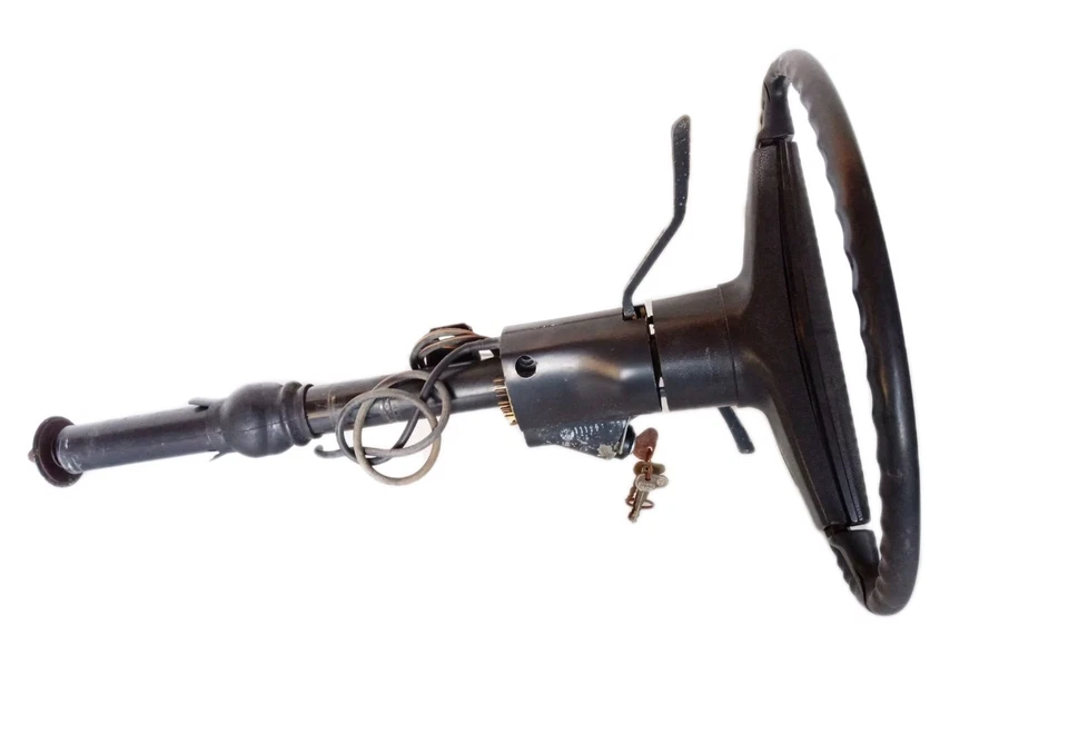 Volkswagen Beetle 1972 1973 OEM columna de dirección completa con llaves Foto 2 de 4