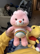 Care Bears CHEER BEAR Plush Stuffed Toy 8 Inch 2006