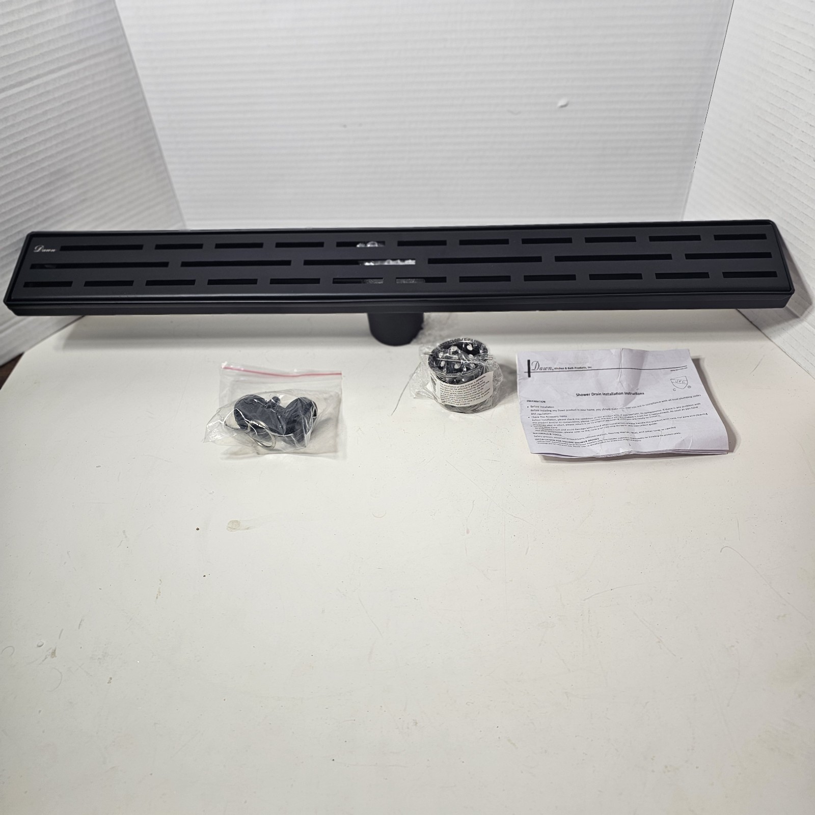 Dawn LAN240304MB Matte B Linear Shower Drain 24" Open Box New