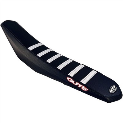 GUTS Racing Surron Ultra Bee gerippt schwarz mit weißen Rippen