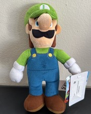 Jakks Pacific Nintendo Super Mario Luigi 10 Inch Plush Figure