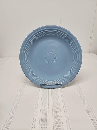 Fiestaware Periwinkle 10.5"  Dinner Plate Retired Made In USA Retro