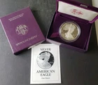1993 P Proof $1 American Silver Eagle Dollar