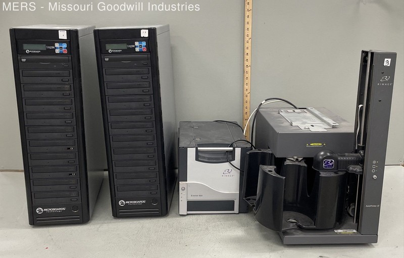 Microboards CopyWriter NET-10 DVD Duplicators Rimage Lot For Parts