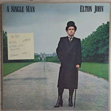 Elton John A Single Man Vinyl Record LP VG/VG TRAIN1 1978